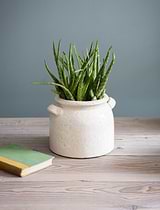 Ravello Pot with Handles 21cm White