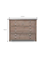Aldsworth Architect's Storage Unit Natural
