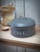 Original Round Cake Tin Charcoal