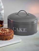 Original Round Cake Tin Charcoal