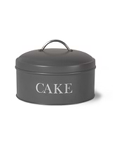 Original Round Cake Tin Charcoal