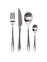 Birley Cutlery Set 16 Piece Brushed Silver