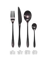 Birley Cutlery Set 16 Piece Black