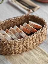 Brading Oval Basket Natural