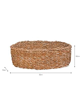Brading Oval Basket Natural