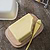 Enamel Butter Dish Warm White