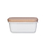 Enamel Butter Dish Warm White