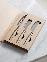 Classic Cheese Knives Set of 3 Natural