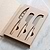 Classic Cheese Knives Set of 3 Natural