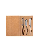 Classic Cheese Knives Set of 3 Natural