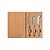 Classic Cheese Knives Set of 3 Natural