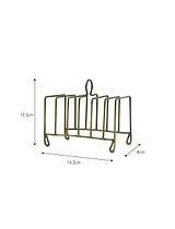Brompton Toast Rack Antique Brass