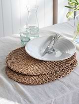 Brading Table Mats Set of 2 Natural