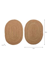 Brading Table Mats Set of 2 Natural
