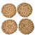 Brading Coasters Set of 4 Natural