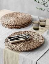 Brading Placemats Set of 4 Natural