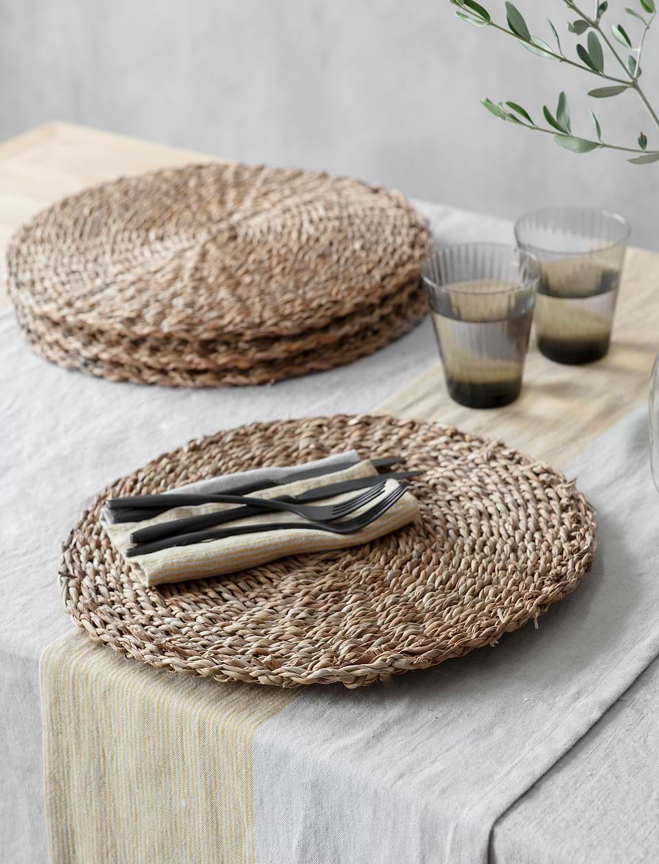 Brading Placemats Set of 4 Natural
