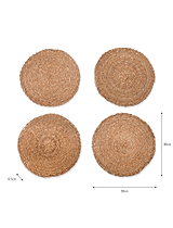 Brading Placemats Set of 4 Natural
