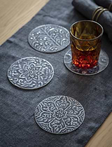 Fiskardo Coasters Set of 4 Blue