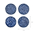 Fiskardo Coasters Set of 4 Blue