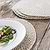 Heyford Placemats Jute Round Set of 4 Natural