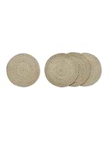 Heyford Placemats Jute Round Set of 4 Natural