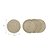 Heyford Placemats Jute Round Set of 4 Natural