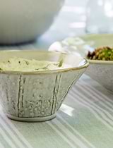 Ithaca Meze Bowl with Spoon White