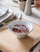 Ithaca Meze Bowl with Spoon White