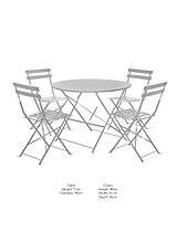 Rive Droite Bistro Set Large Chalk
