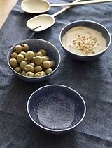 Fiskardo Nibble Bowls Set of 3 Blue