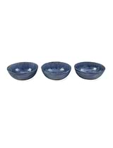 Fiskardo Nibble Bowls Set of 3 Blue