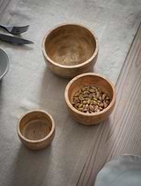 Midford Bowls Set of 3 Natural
