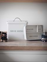 Original Shoe Shine Box Chalk