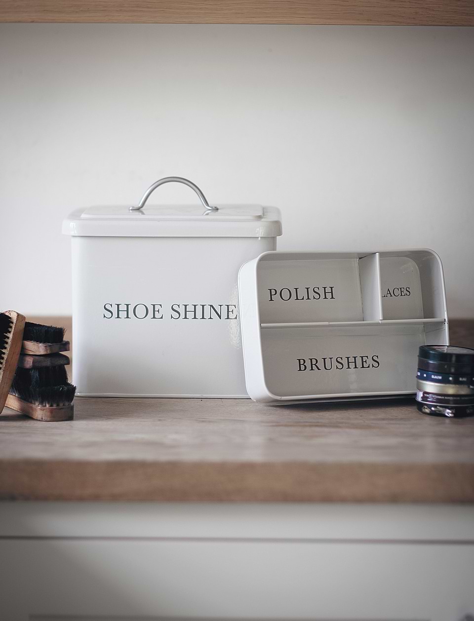 Original Shoe Shine Box Chalk
