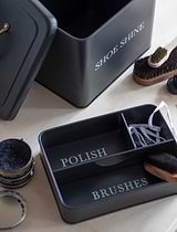 Shoe polish storage 2025