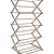 Classic Folding Wooden Clothes Horse Natural