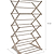 Classic Folding Wooden Clothes Horse Natural