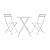 Rive Droite Bistro Set Small Chalk