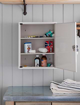Original First Aid Wall Cabinet Chalk