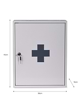 Original First Aid Wall Cabinet Chalk