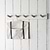 Melcombe 5 Peg Rail in Lily White - Beech