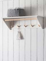 Melcombe Slatted Laundry Shelf Lily White