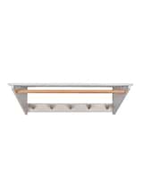 Melcombe Slatted Laundry Shelf Lily White
