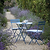 Rive Droite Bistro Set Small Cove Blue