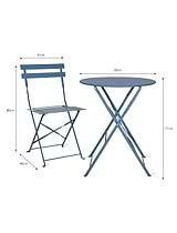 Rive Droite Bistro Set Small Cove Blue