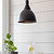 Hillingdon Easy-Fit Pendant Shade in Black - Steel