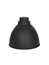 Hillingdon Easy-Fit Pendant Shade in Black - Steel