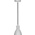 Bankside Pendant Light in Flint