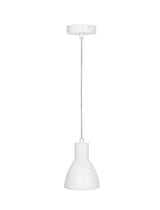 Bankside Pendant Light in Chalk